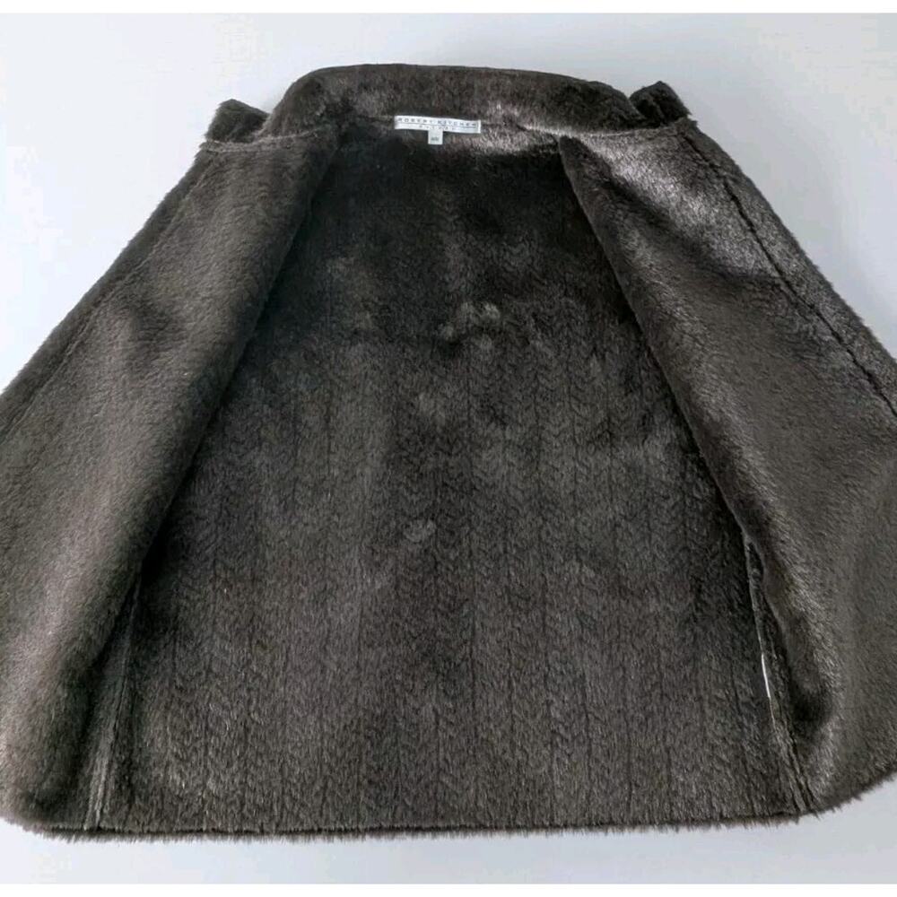 Robert Kitchen Canada Faux Fur Lined Vest M | Tree Branch Print Western Boho - Picture 6 of 9